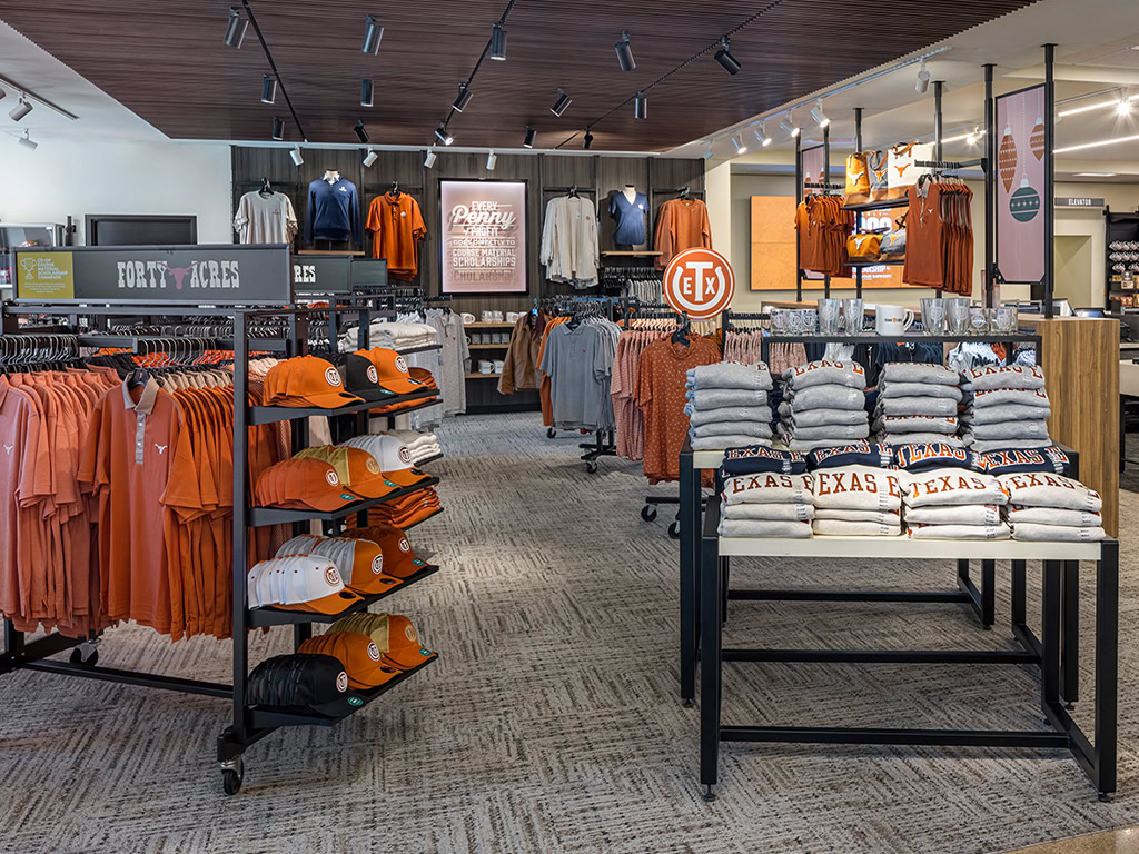 Collegate Store Display Collegiate Retail Solutions - OPTO International - Modular & Custom ...