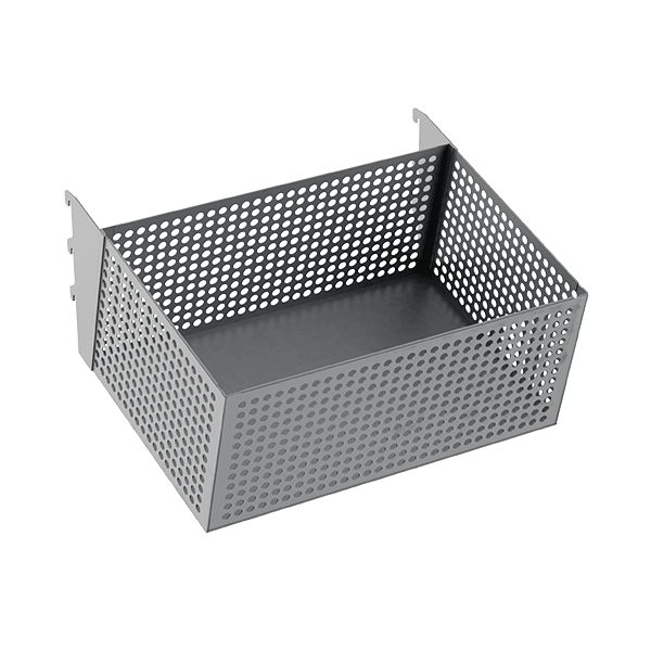 ANGLED PERFORATED BASKET