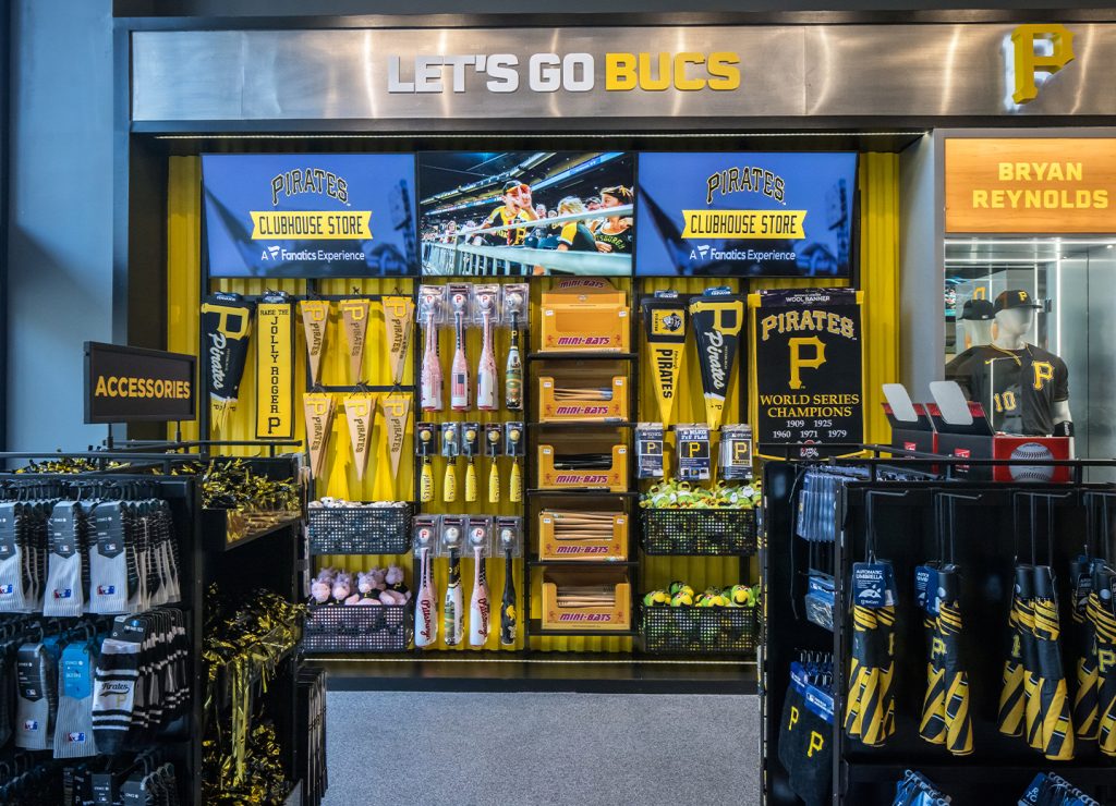 Pittsburgh Pirates accessory wall