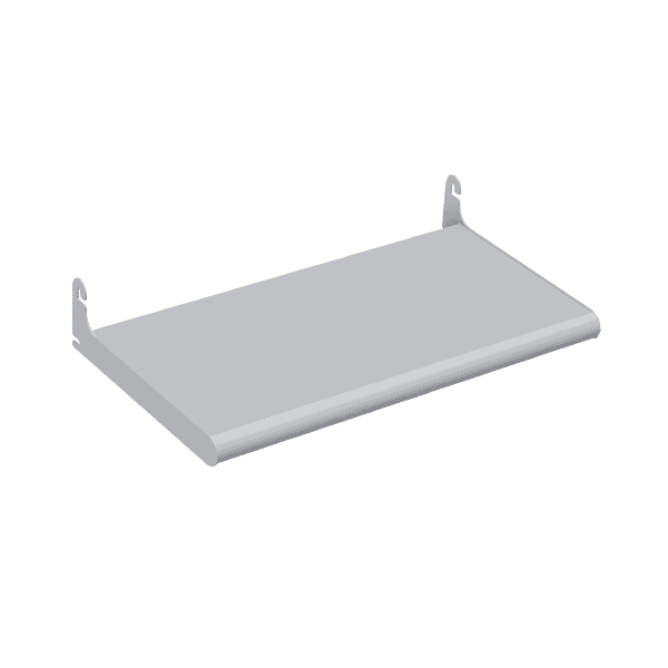 METAL BULLNOSE SHELF