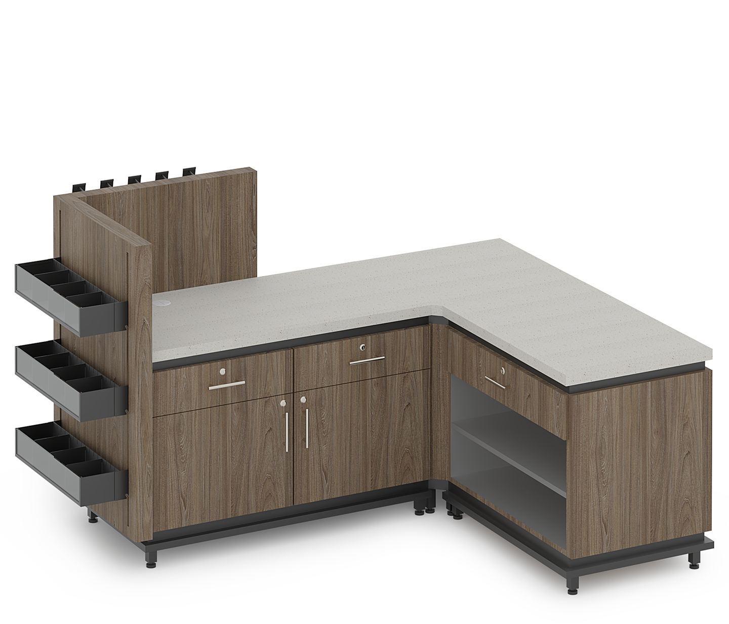 Edge Collection L-Shaped Counter Configuration