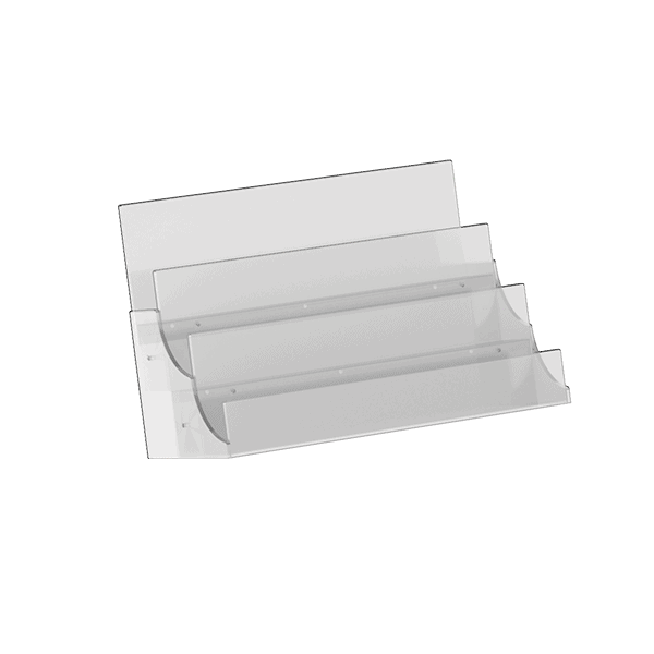 3-TIER INSERT FOR BOOK SHELF