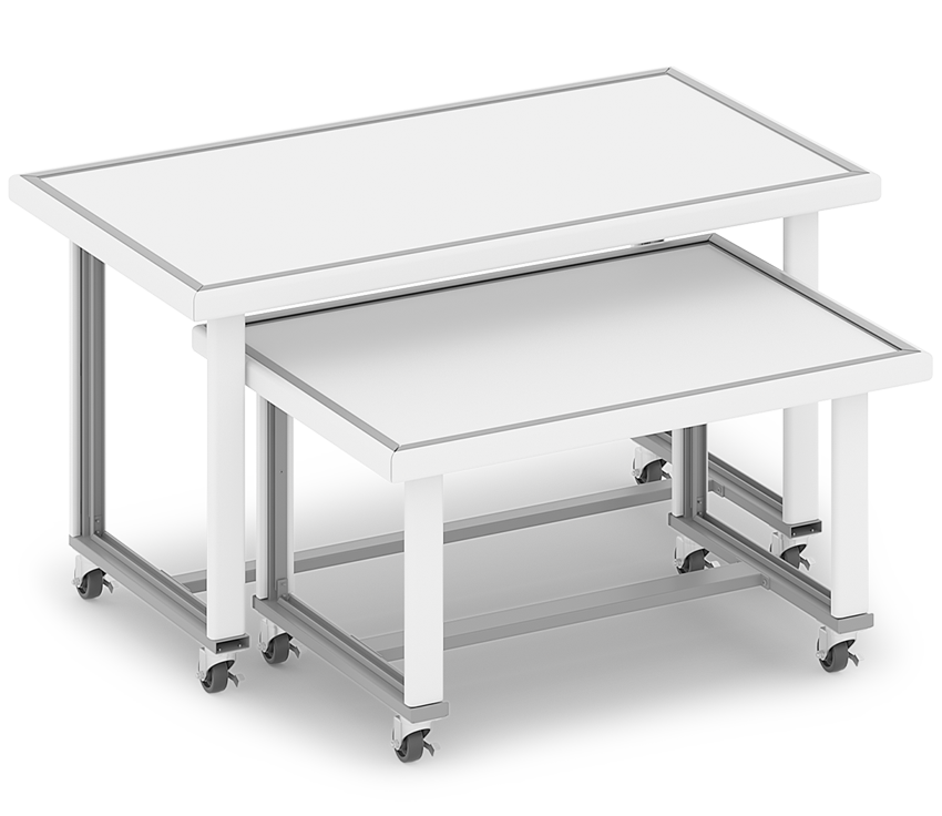 EVT-6032-34-WEBX Evolve Collection Laminated Tables with Cladding