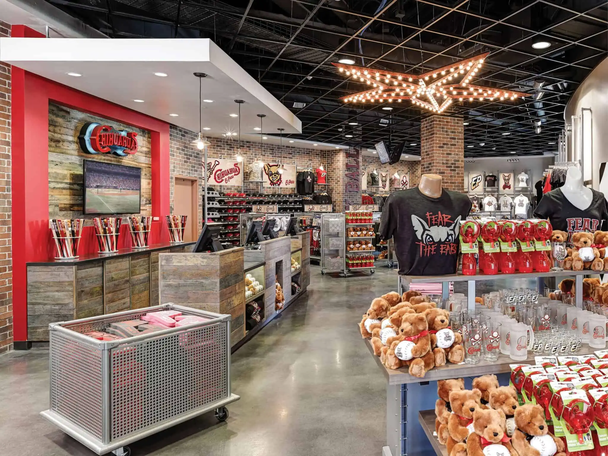a store filled with lots of food