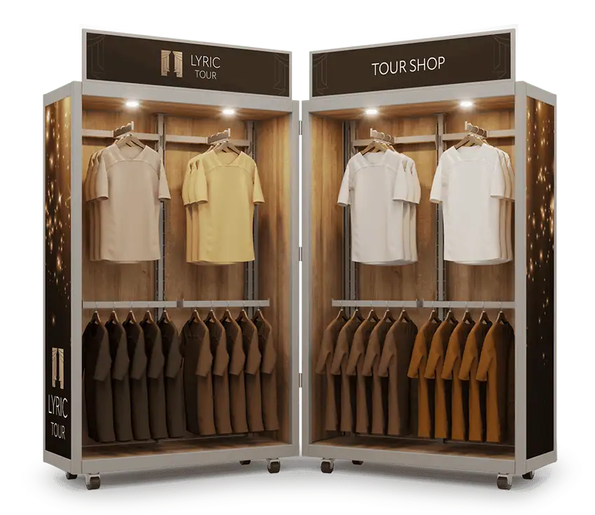 single hinge 2 module clamshell branded