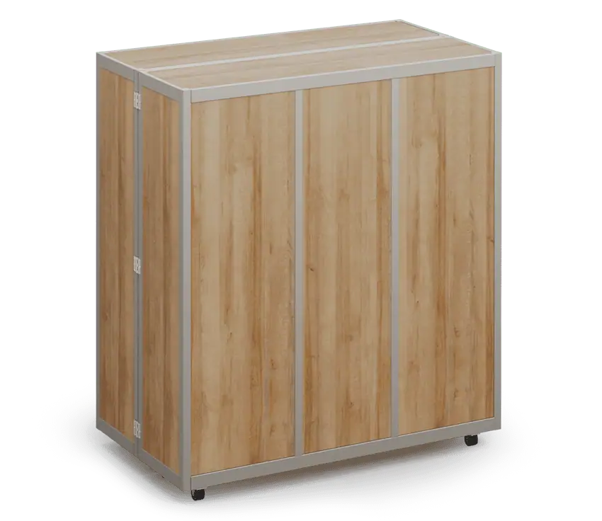 closed 6 module clamshell unbranded