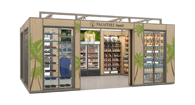 OPTO-Hospitality- Temporary Retail - Pop-Up Collection Structure