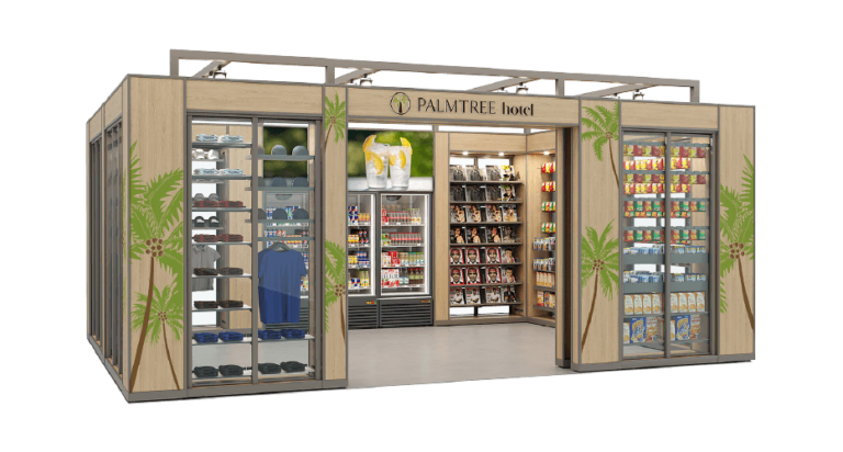 OPTO-Hospitality- Temporary Retail - Pop-Up Collection Structure