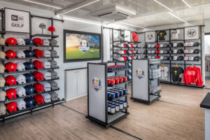 mobile retail trailer inside wide view