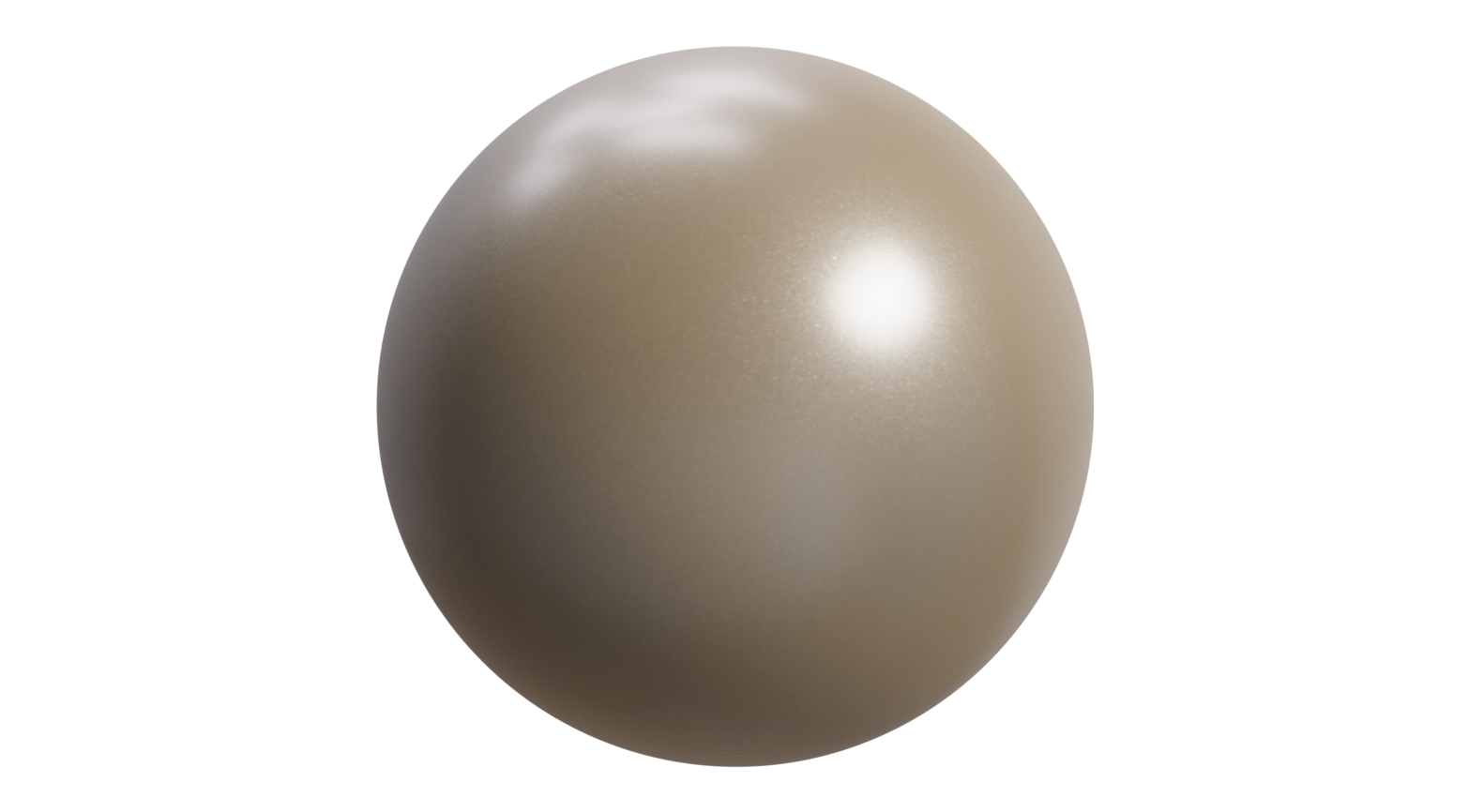 Satin Nickel Powder coat sample