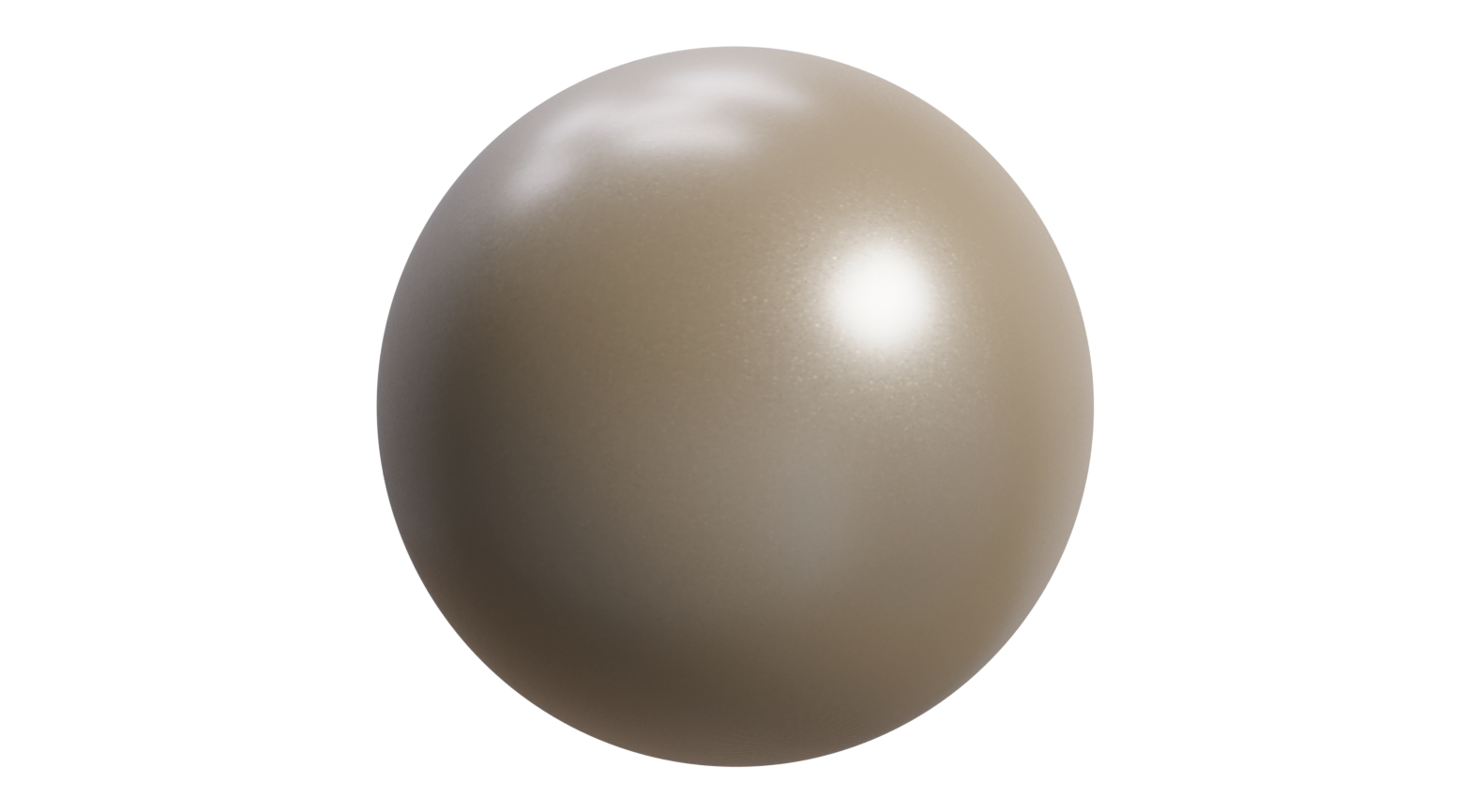 Satin Nickel Powder coat sample